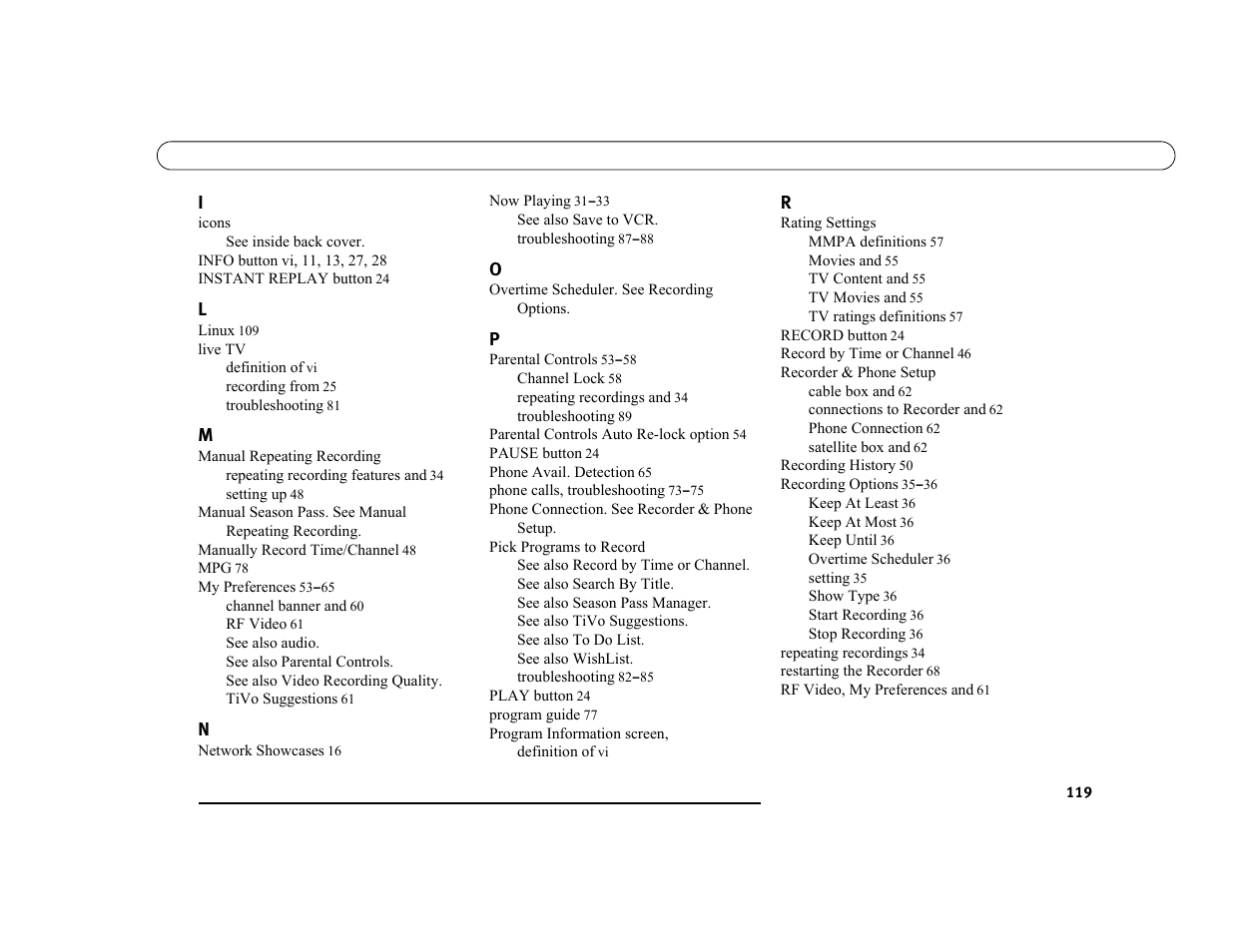 Sony SVR-3000 User Manual | Page 126 / 128
