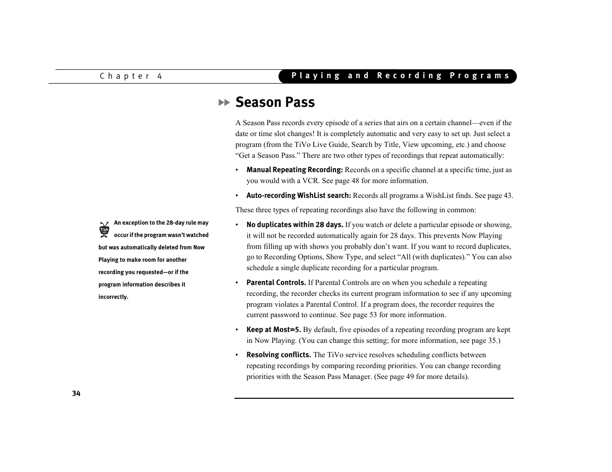 Season pass | Sony SVR-3000 User Manual | Page 41 / 128