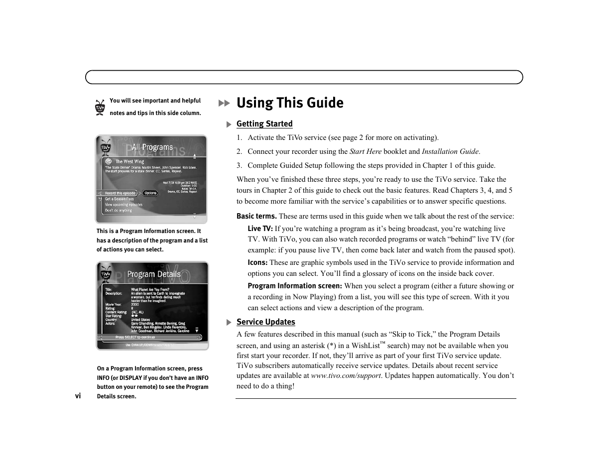 Using this guide | Sony SVR-3000 User Manual | Page 7 / 128