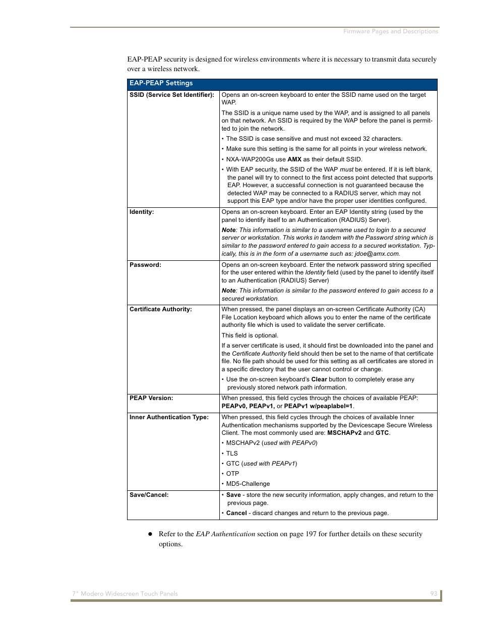 AMX Modero NXD-700Vi User Manual | Page 115 / 234