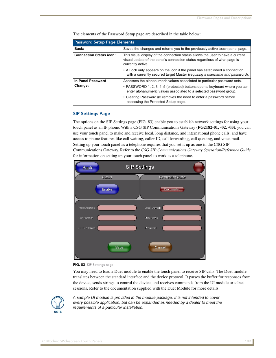 AMX Modero NXD-700Vi User Manual | Page 131 / 234