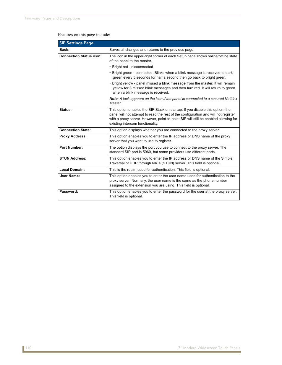 AMX Modero NXD-700Vi User Manual | Page 132 / 234