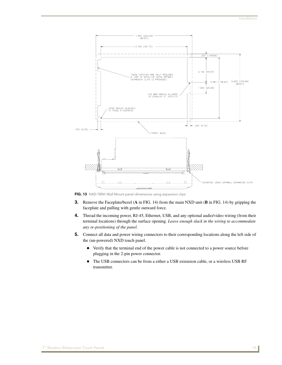 AMX Modero NXD-700Vi User Manual | Page 41 / 234