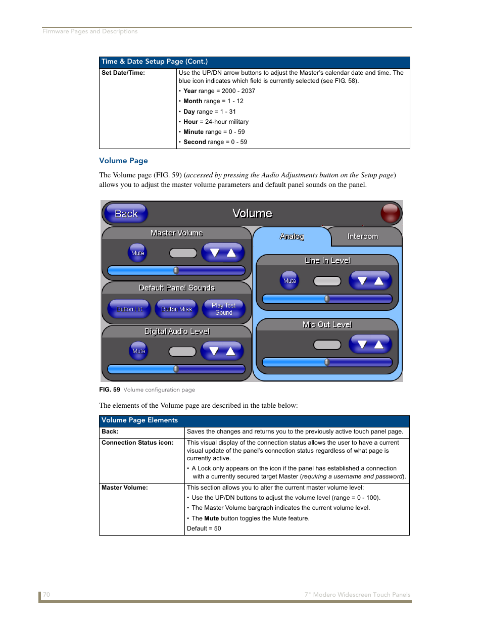 AMX Modero NXD-700Vi User Manual | Page 92 / 234