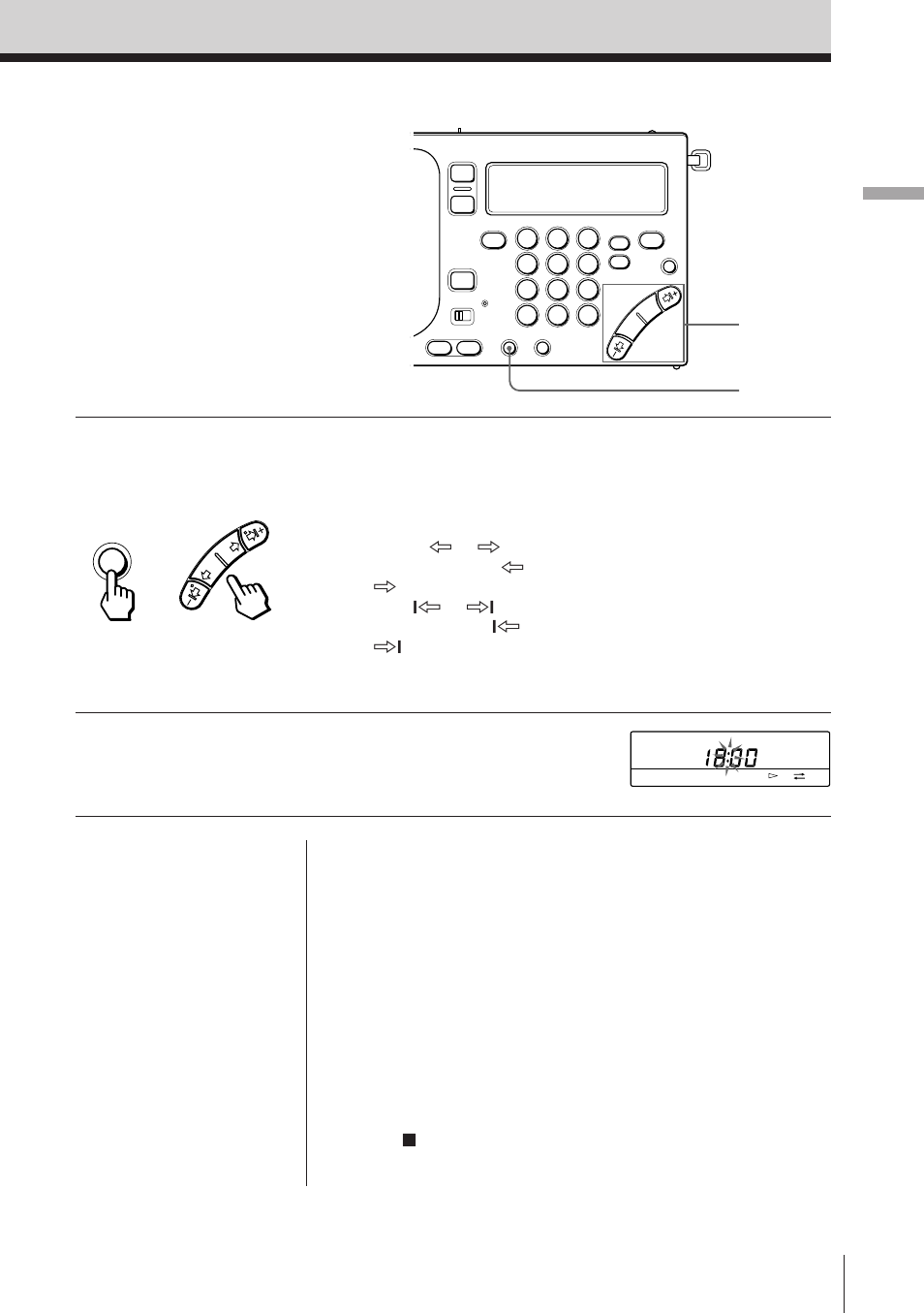 Setting the clock | Sony ICF-SW1000TS User Manual | Page 48 / 87
