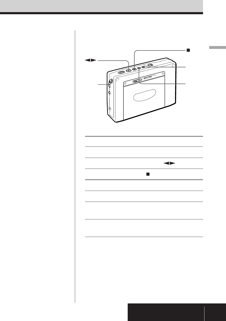 テープを聞く, その他の操作 | Sony ICF-SW1000TS User Manual | Page 9 / 87