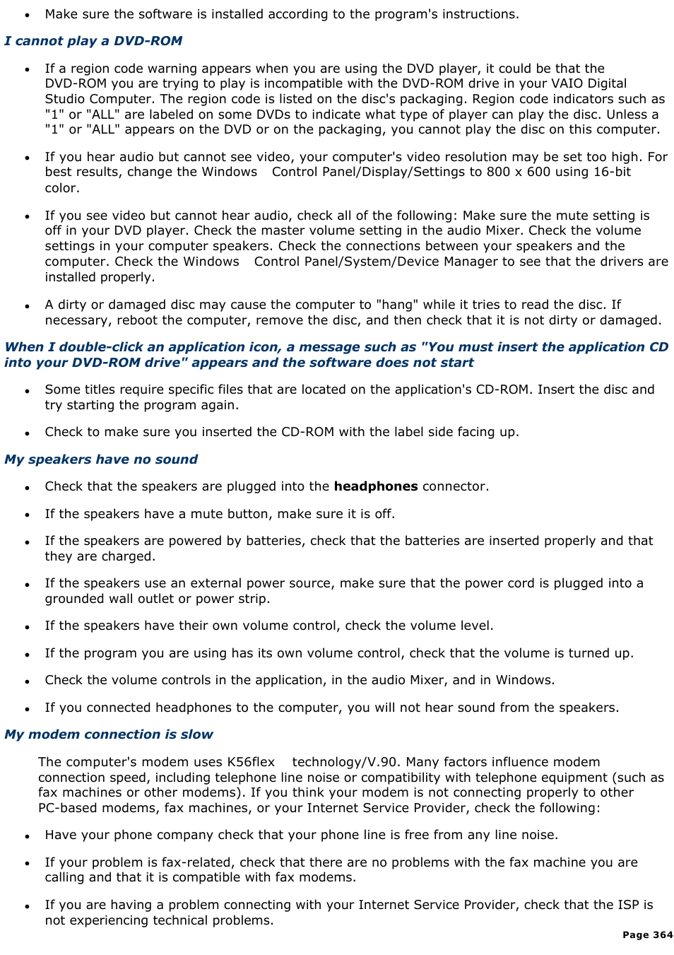 Sony PCV-R539DS User Manual | Page 364 / 586