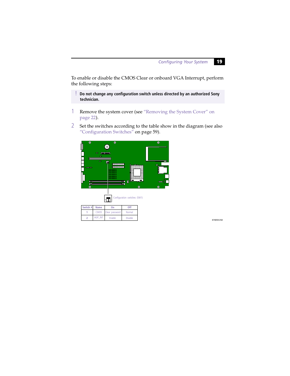Configuring your system | Sony PCV-LX800 User Manual | Page 33 / 110