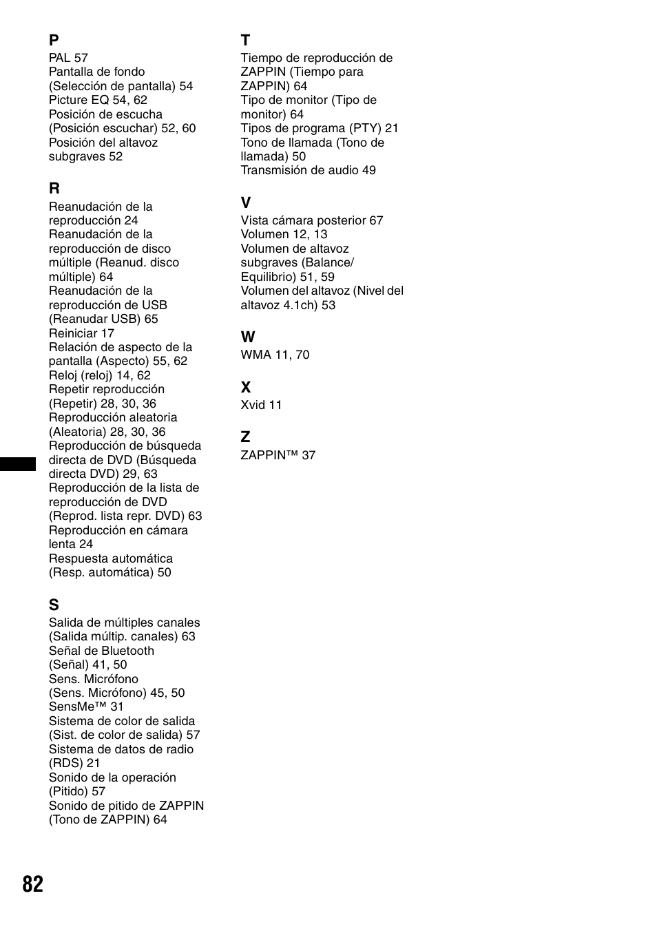 Sony XNV-770BT User Manual | Page 238 / 240