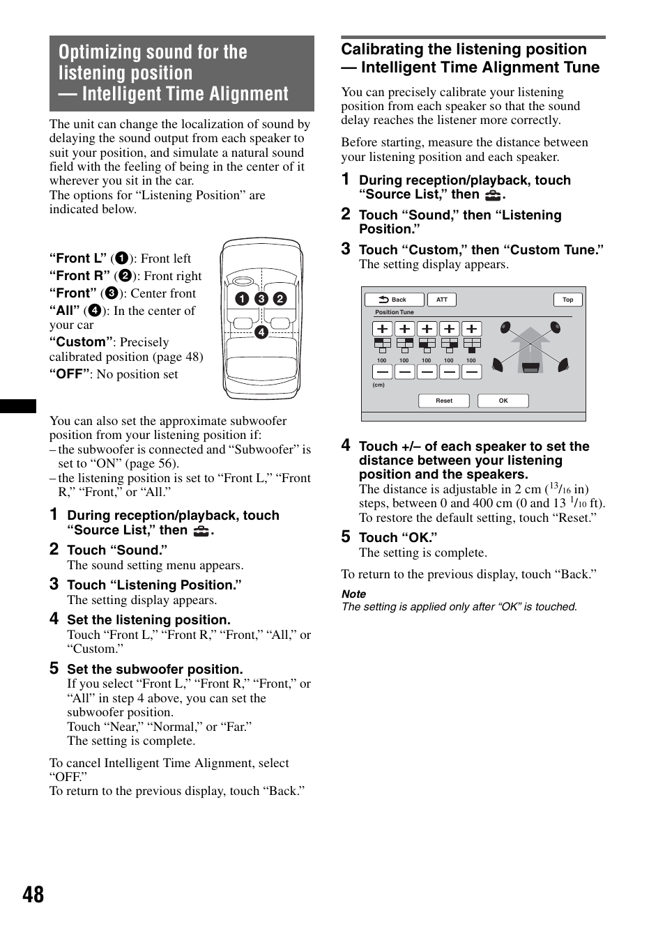 Sony XNV-770BT User Manual | Page 48 / 240