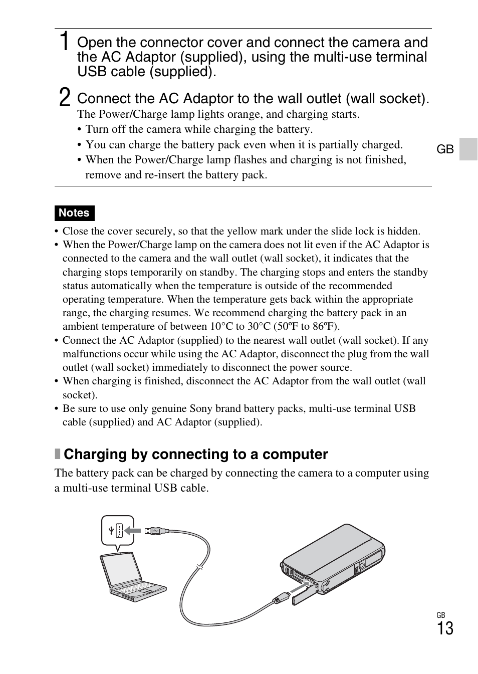 Sony DSC-TX10 User Manual | Page 13 / 64