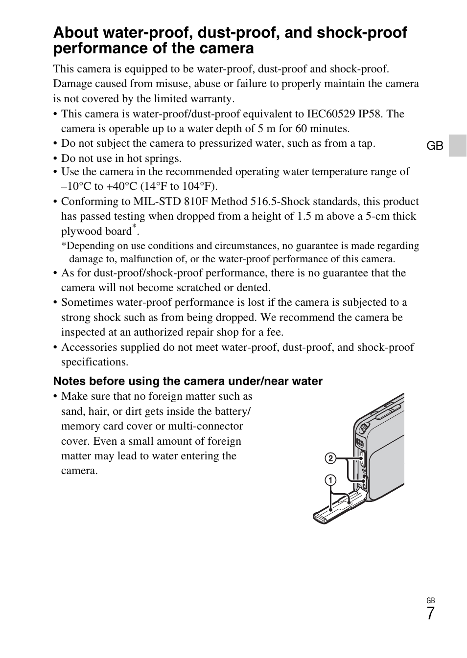 Sony DSC-TX10 User Manual | Page 7 / 64