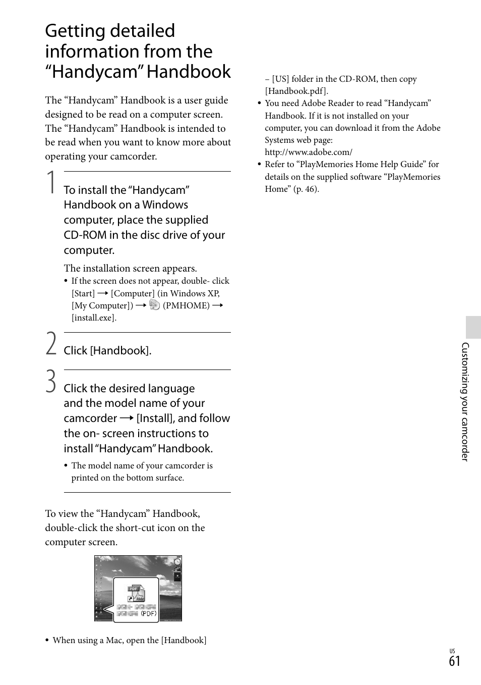 Sony NEX-VG900 User Manual | Page 61 / 151