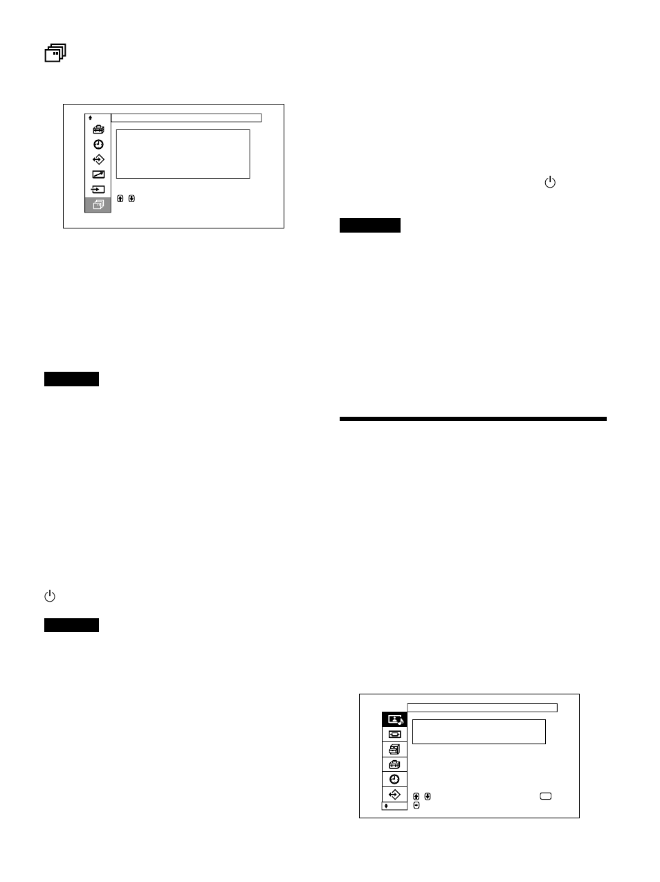 Visualisation de l’image, Commutation du signal d’entrée, Menu statut de l’appareil | Ce menu sert à afficher l’état interne de l’écran | Sony PFM-32C1 User Manual | Page 123 / 348