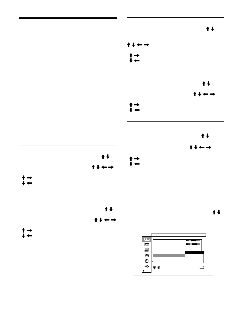 Réglage de l’image, Contraste, Luminosité | Chroma, Phase, Netteté sélectionnez “netteté” avec la touche, La plage de réglage va de min (–5) à max (+5) | Sony PFM-32C1 User Manual | Page 128 / 348