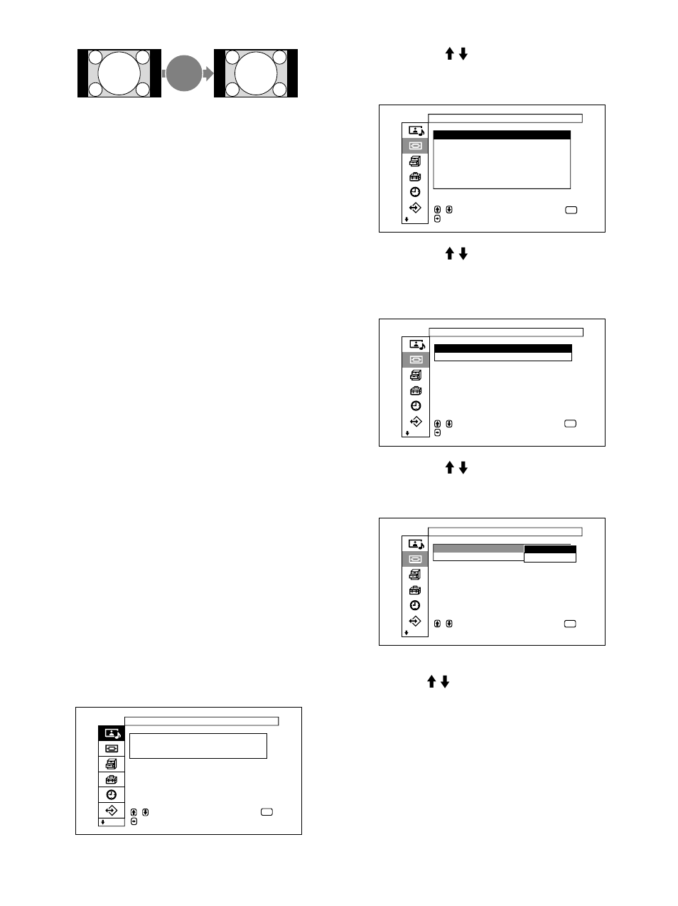 Réglage du grand format automatique, Signal d’identification et de contrôle | Sony PFM-32C1 User Manual | Page 132 / 348