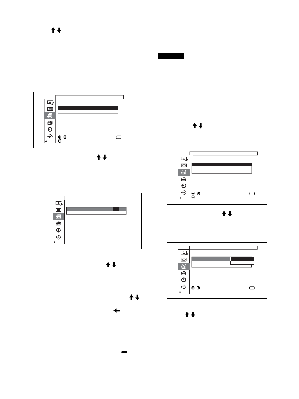 Changement automatique de la position de l’image | Sony PFM-32C1 User Manual | Page 140 / 348