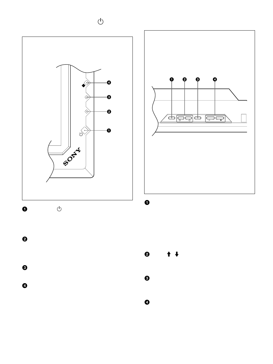 Steuertastenbereich (oberseite) | Sony PFM-32C1 User Manual | Page 156 / 348