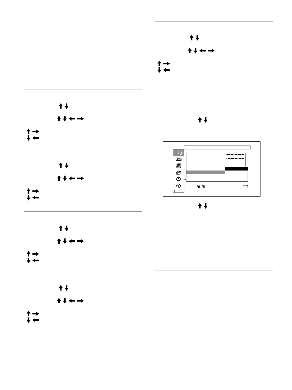 Kontrast, Helligkeit, Chroma | Phase, Bildschärfe, Rauschvermind, Kino | Sony PFM-32C1 User Manual | Page 176 / 348