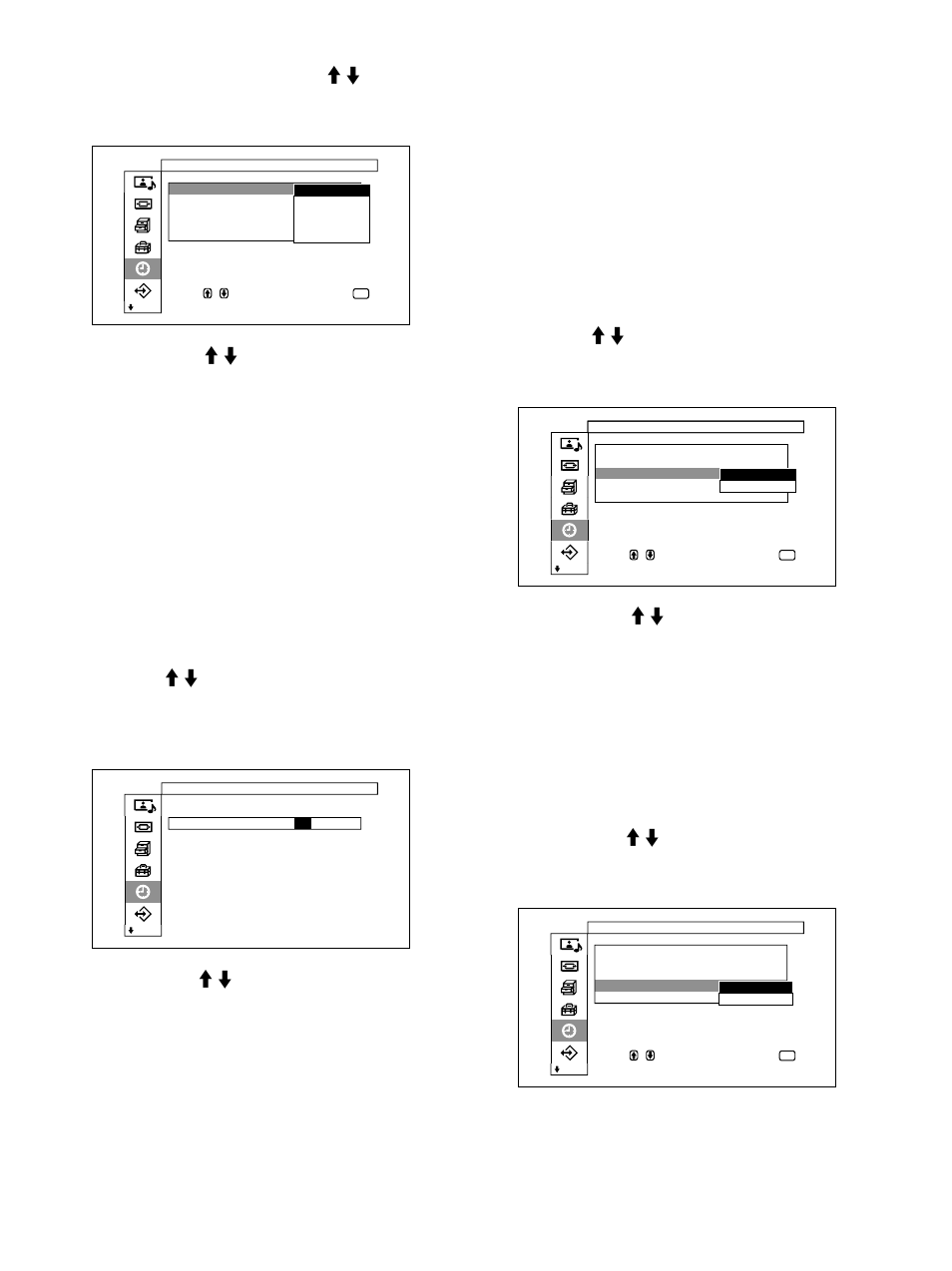 Einstellen der uhrzeit, Timer-funktion zum ein-/ ausschalten, Anzeigen der uhrzeit | Sony PFM-32C1 User Manual | Page 191 / 348