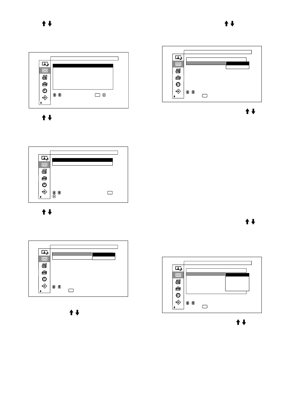 Ajuste del modo panorámico, Las imágenes se pueden también ampliar al modo, Deseado independientemente del tipo de imagen | Panorámico | Sony PFM-32C1 User Manual | Page 231 / 348