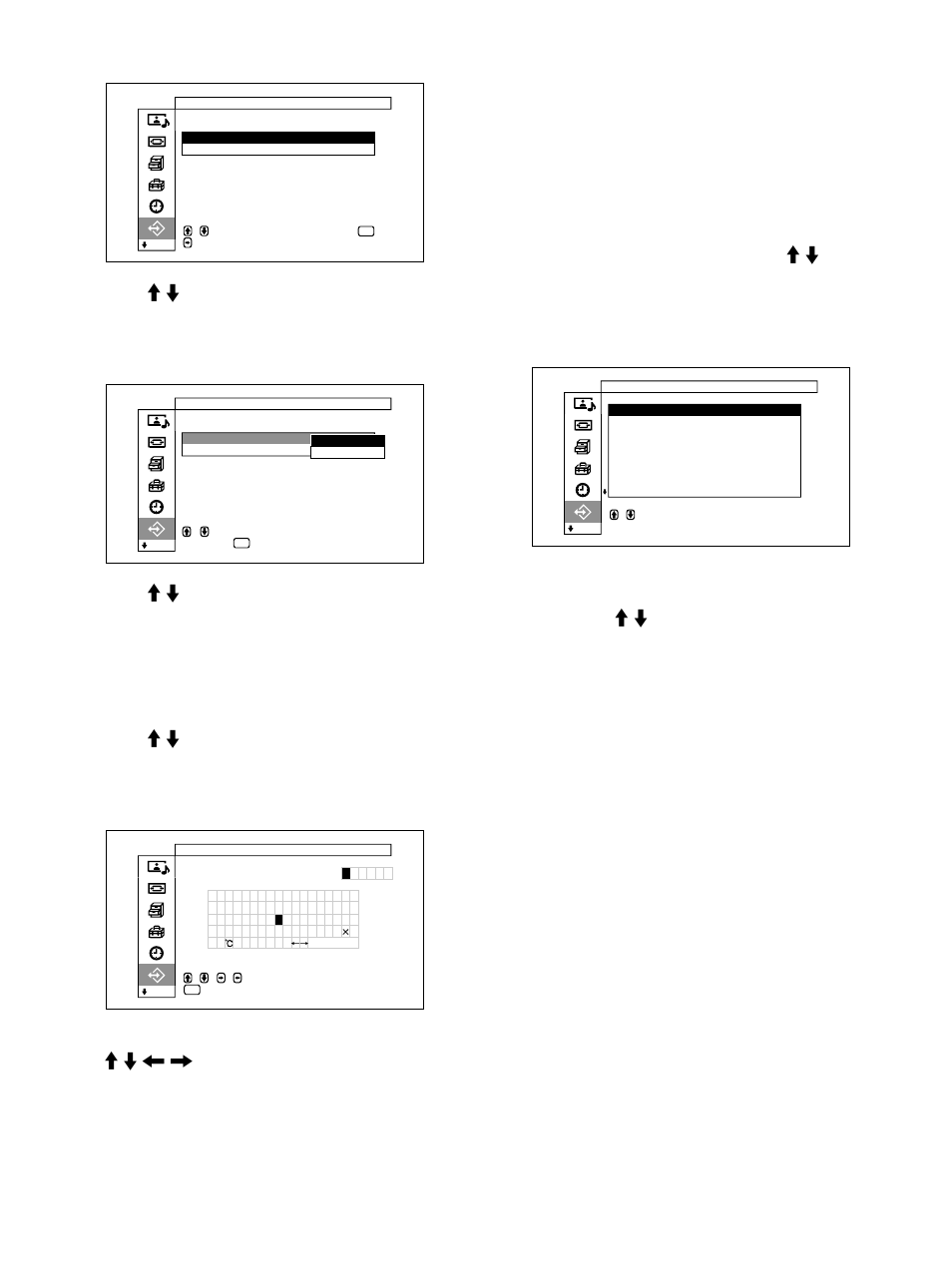 Recuperación de un ajuste almacenado | Sony PFM-32C1 User Manual | Page 236 / 348