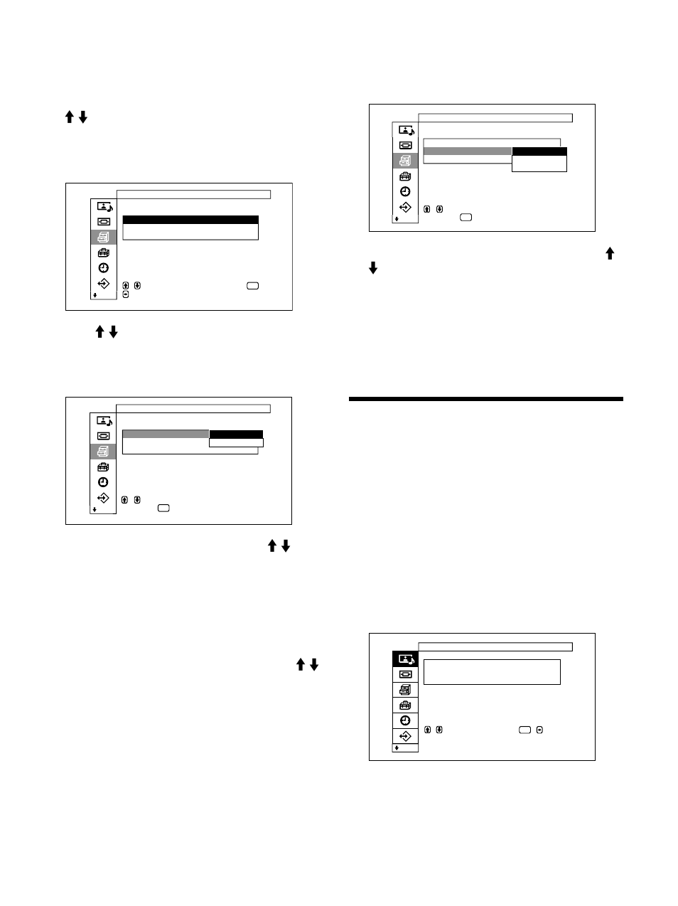 Cambio automático de la posición de la imagen, Ajuste de la matriz de colores | Sony PFM-32C1 User Manual | Page 239 / 348