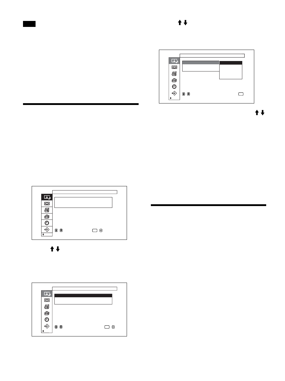 Riproduzione dell’immagine, Regolazione dell’immagine, Selezione della qualità dell’immagine | Sony PFM-32C1 User Manual | Page 274 / 348