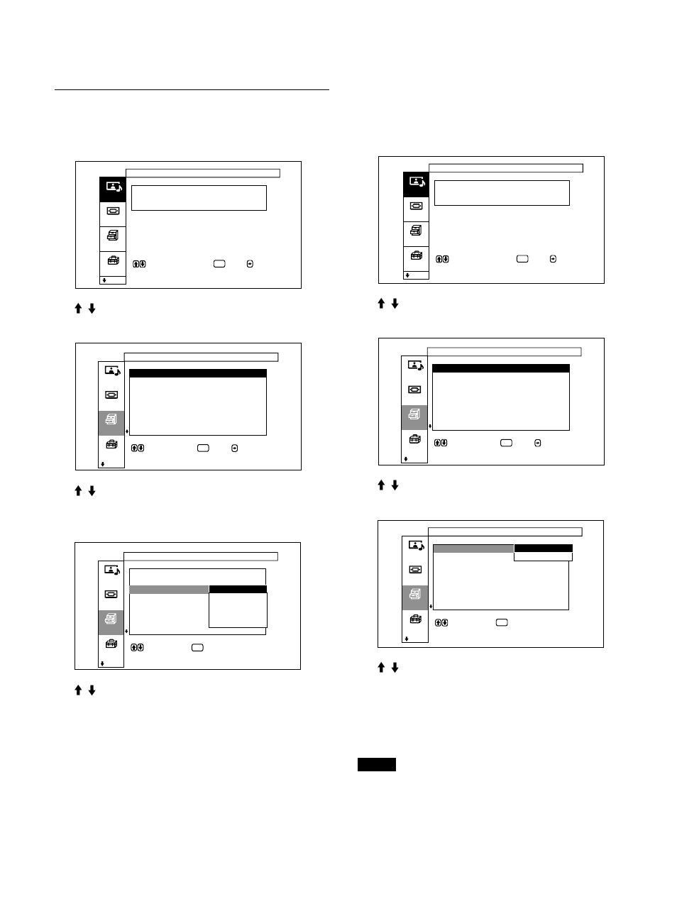 画面表示を切り換える, 節電モード機能, 字幕を表示させる | Sony PFM-32C1 User Manual | Page 30 / 348