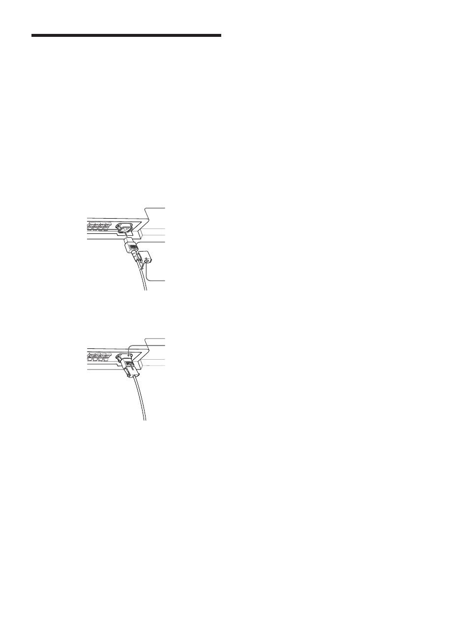 扬声器的连接, 连接交流电源线 | Sony PFM-32C1 User Manual | Page 309 / 348