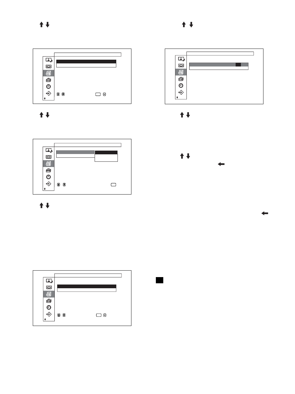 自动改变图像位置, 屏幕保护功能 | Sony PFM-32C1 User Manual | Page 336 / 348