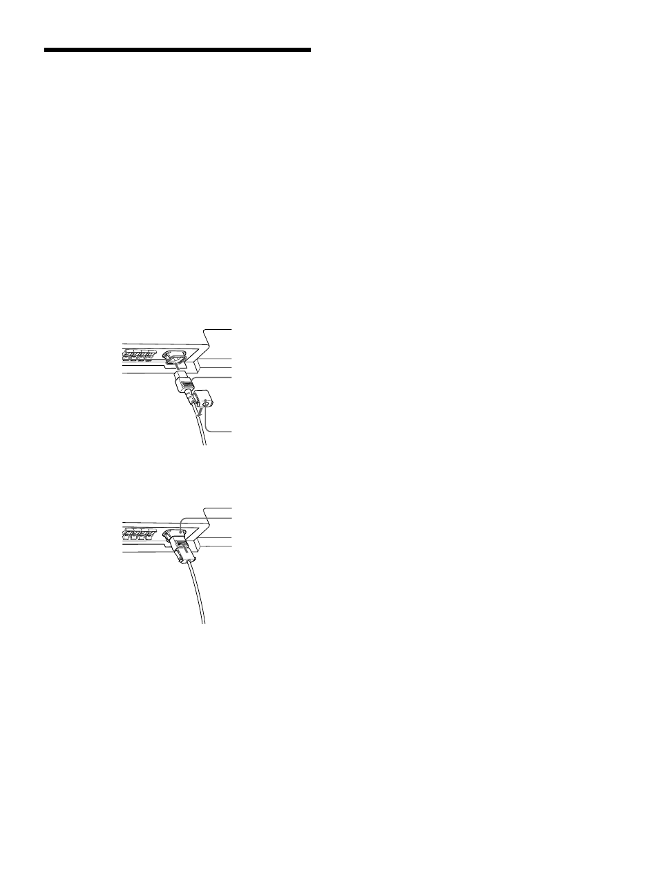 Connections, Connecting the speakers, Connecting the ac power cord | Sony PFM-32C1 User Manual | Page 65 / 348