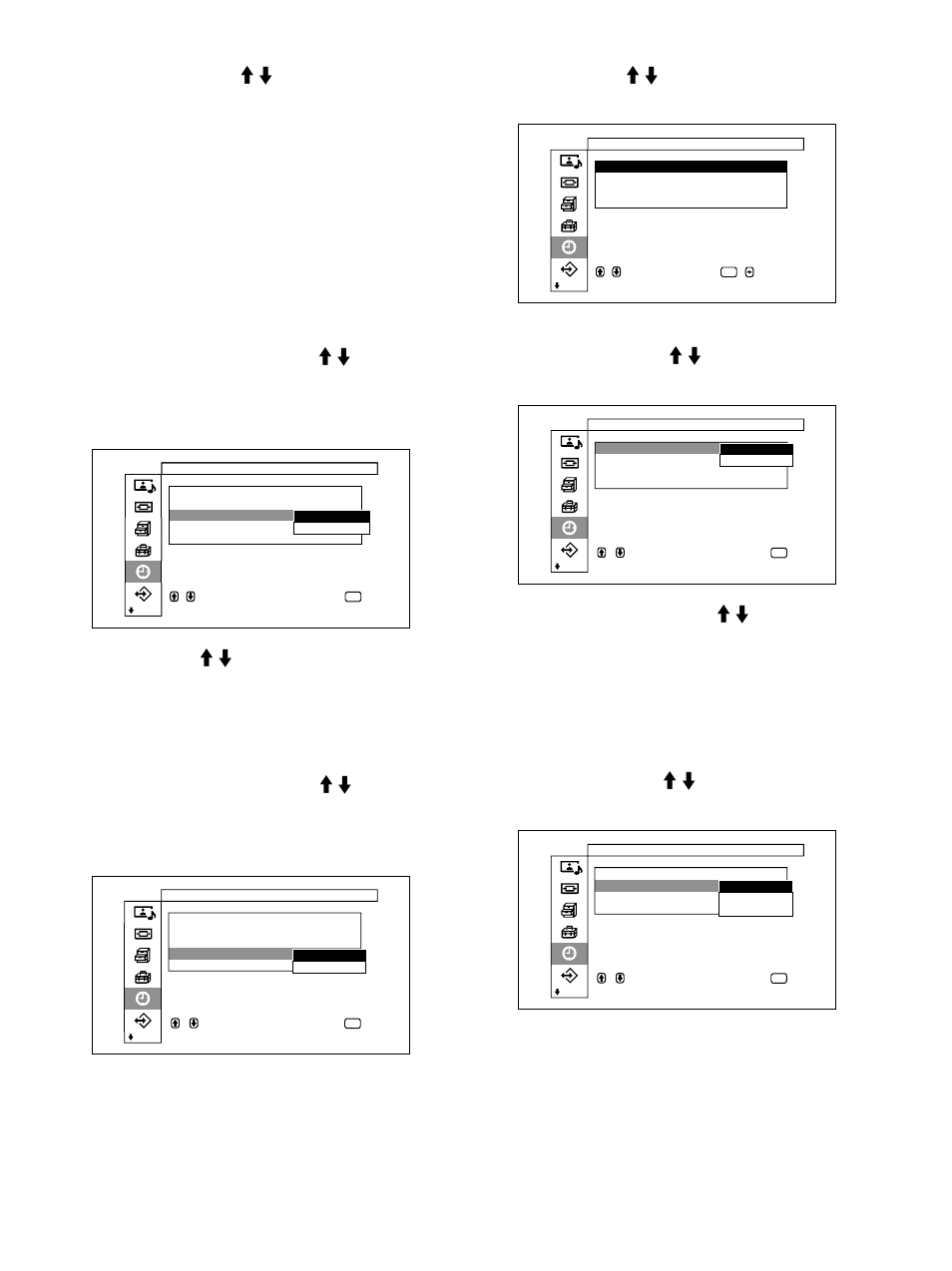 Displaying the time, On/off timer function, Press enter. the second is reset to 00 | Sony PFM-32C1 User Manual | Page 95 / 348