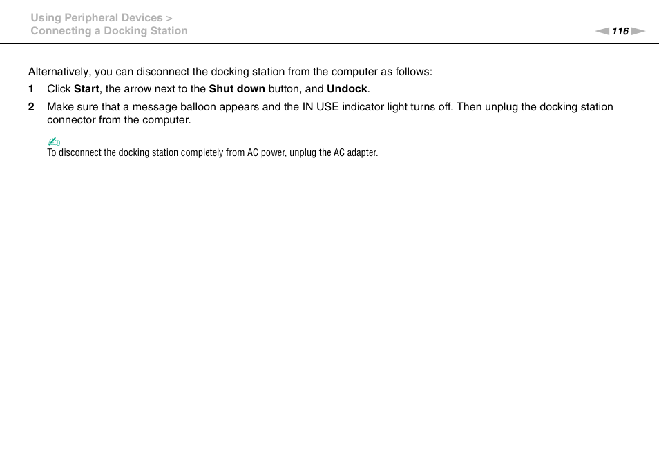 Sony VPCZ22SHX User Manual | Page 116 / 215