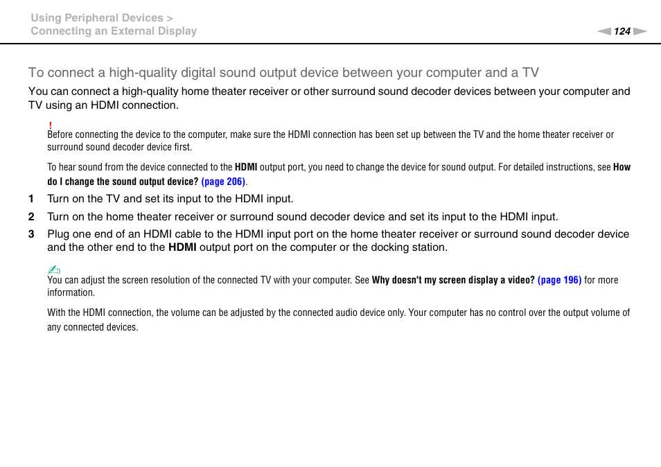Sony VPCZ22SHX User Manual | Page 124 / 215