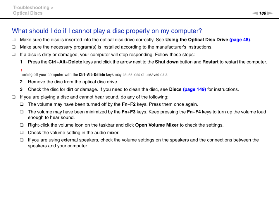 Sony VPCZ22SHX User Manual | Page 188 / 215