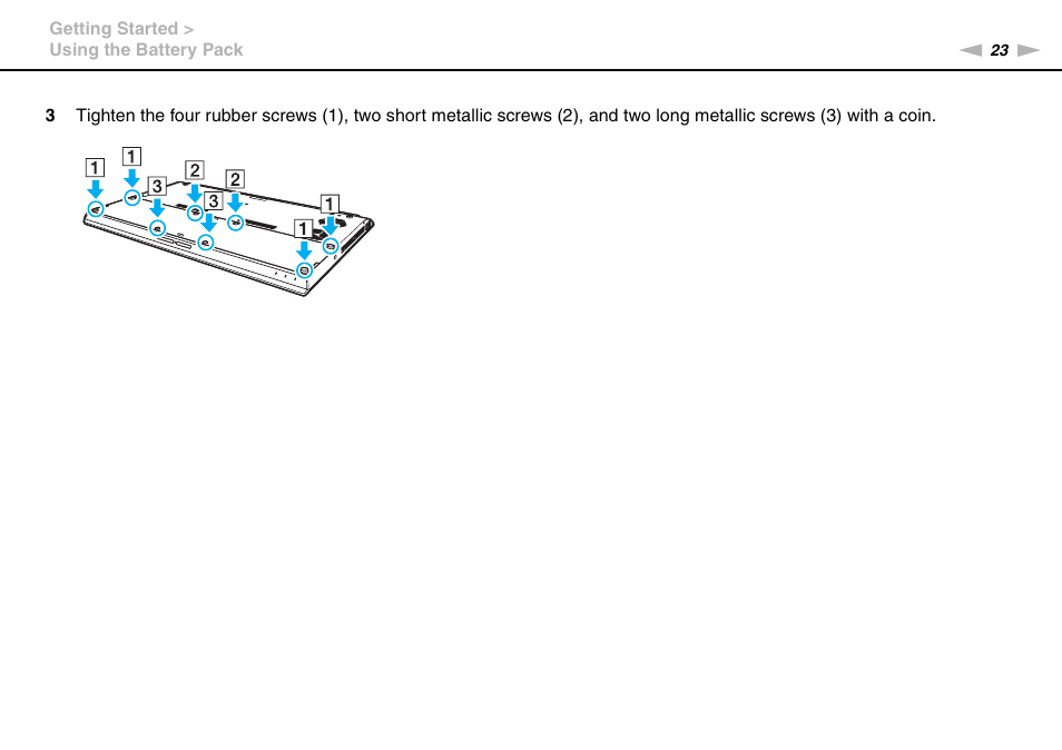 Sony VPCZ22SHX User Manual | Page 23 / 215