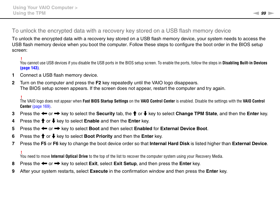 Sony VPCZ22SHX User Manual | Page 99 / 215