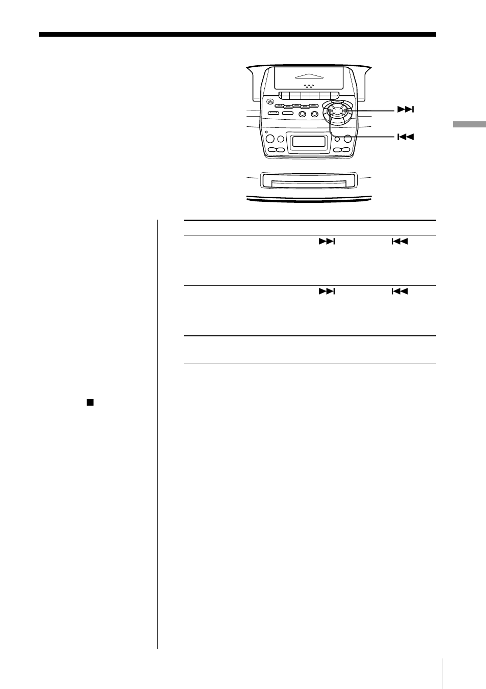 Locating a specific point in a track | Sony CFD-S47 User Manual | Page 13 / 36