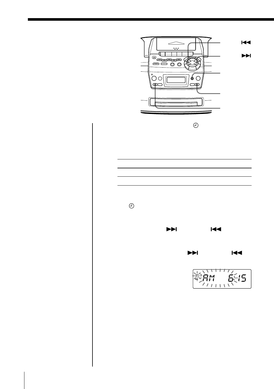 Waking up to music | Sony CFD-S47 User Manual | Page 22 / 36