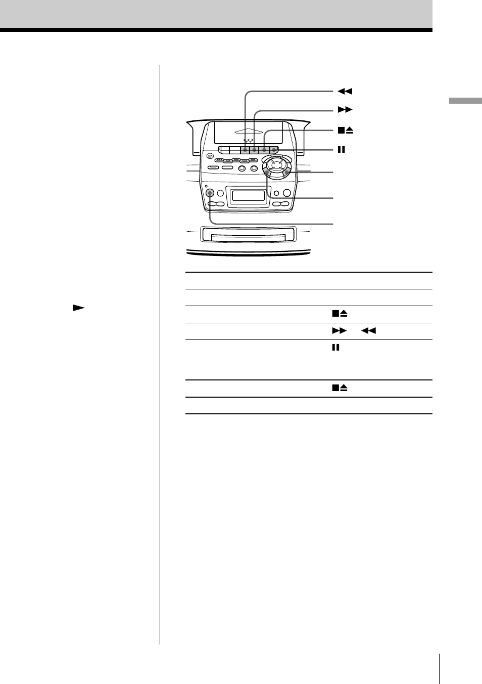 Basic operations 9 | Sony CFD-S47 User Manual | Page 9 / 36