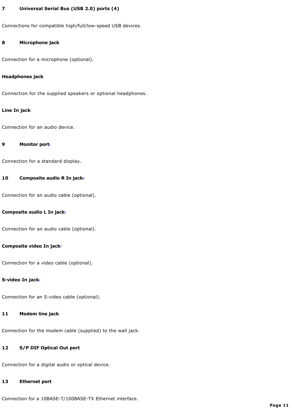 Sony PCV-RS500CGP User Manual | Page 11 / 143