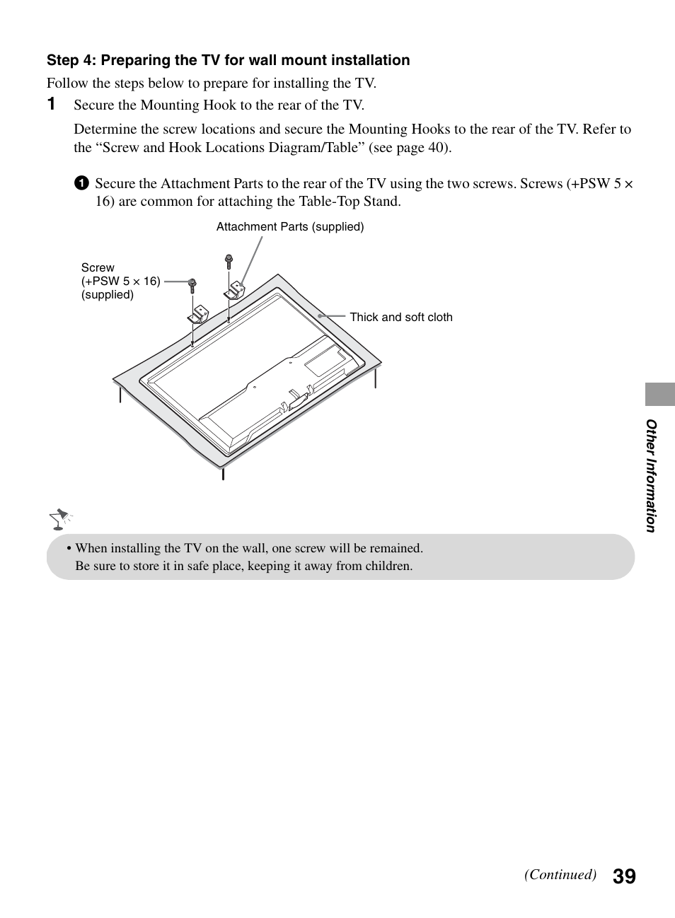 Sony KDL-32BX330 User Manual | Page 39 / 48