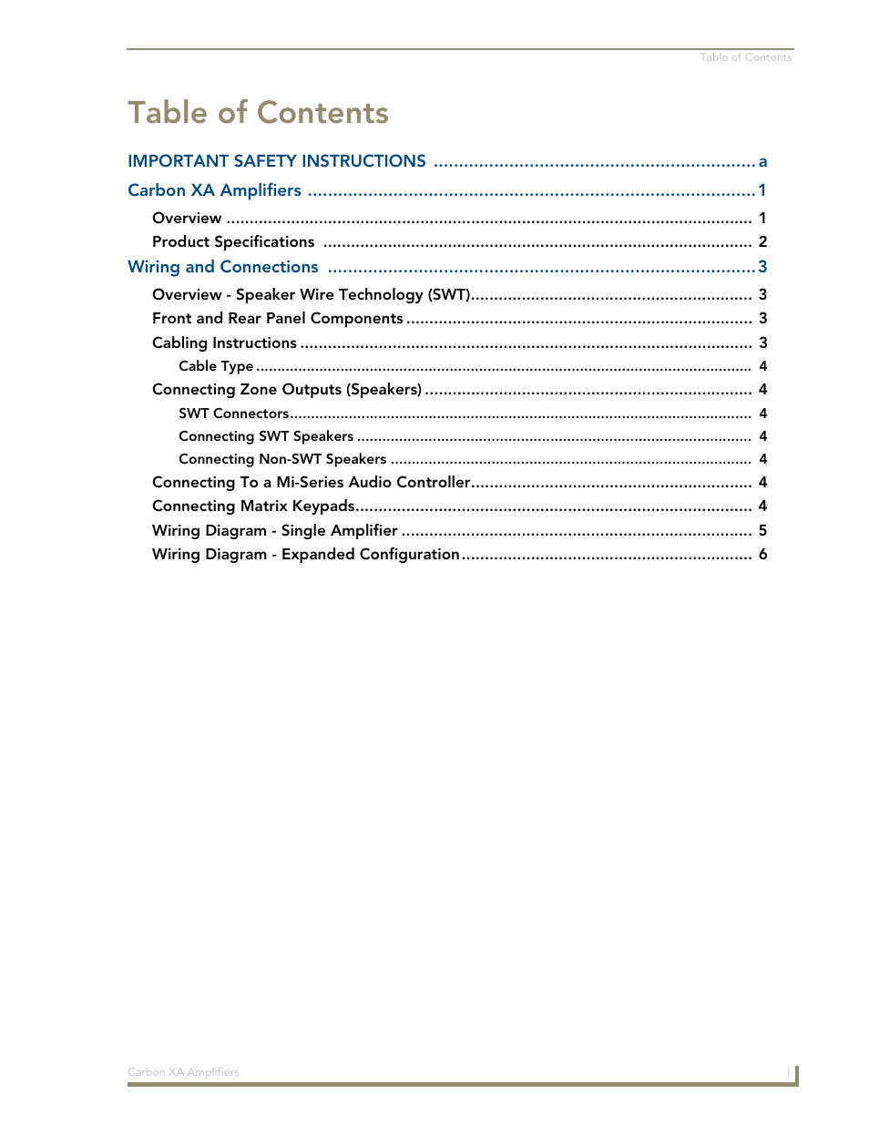 AMX DAS-AMP4 User Manual | Page 3 / 14