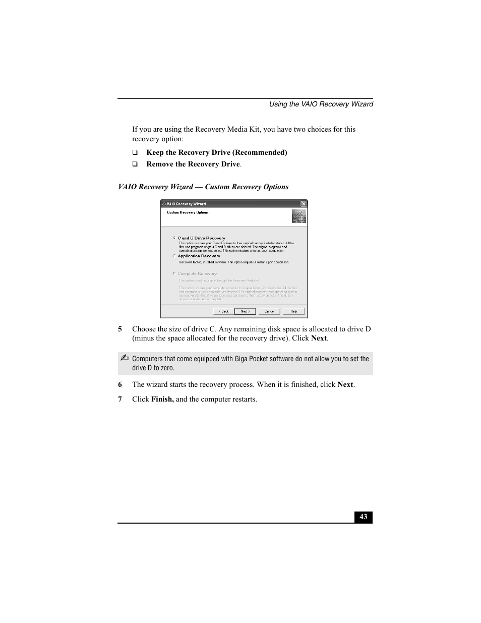Sony PCV-W30 User Manual | Page 43 / 52
