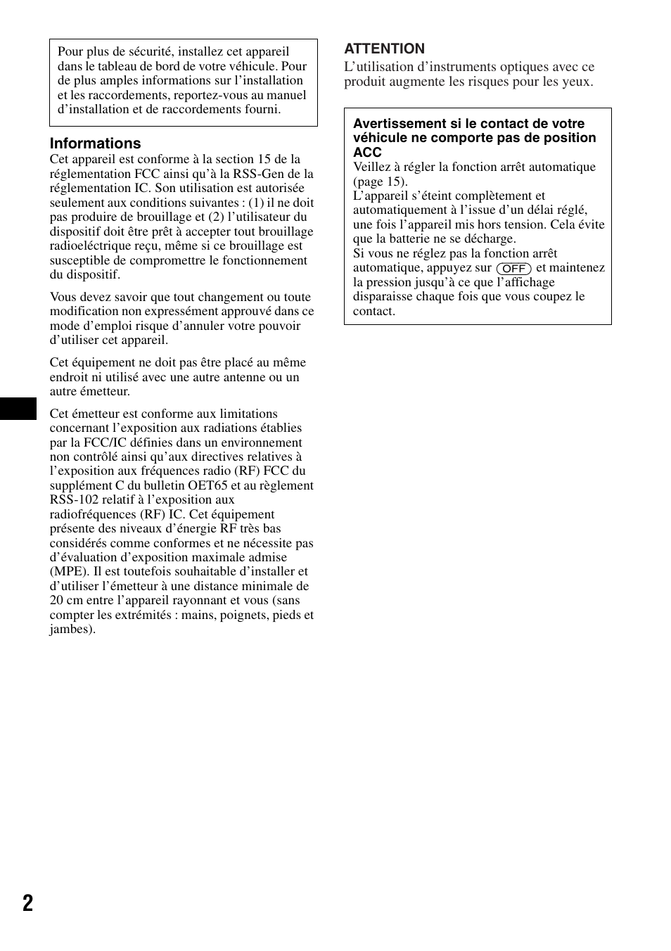 Sony MEX-BT2500 User Manual | Page 24 / 68