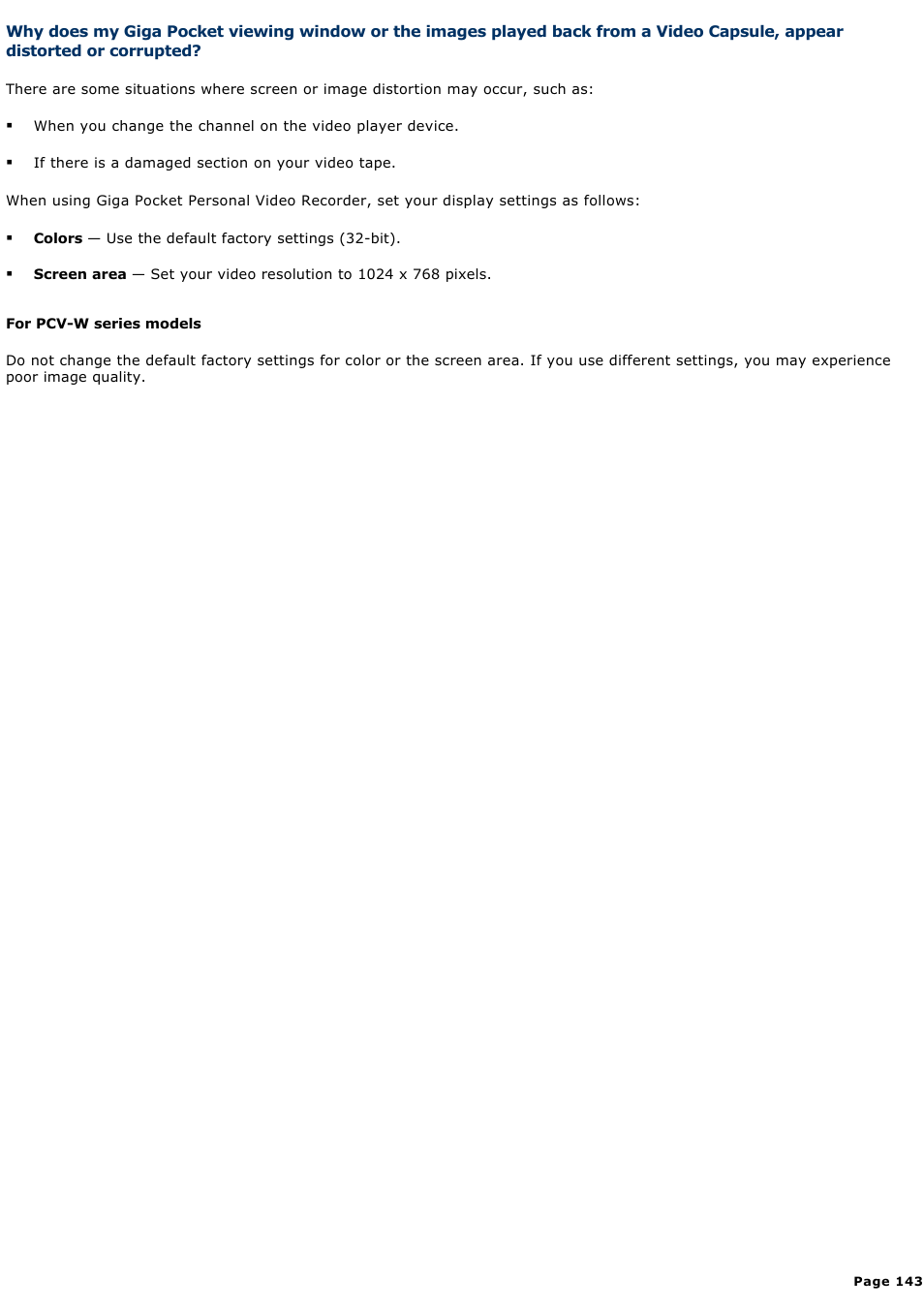 Sony PCV-V310P User Manual | Page 143 / 209