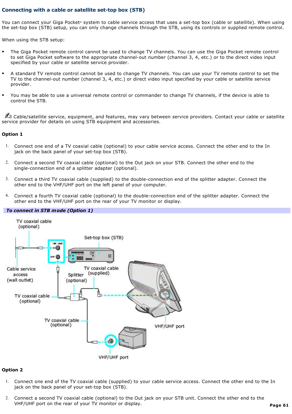 Sony PCV-V310P User Manual | Page 61 / 209