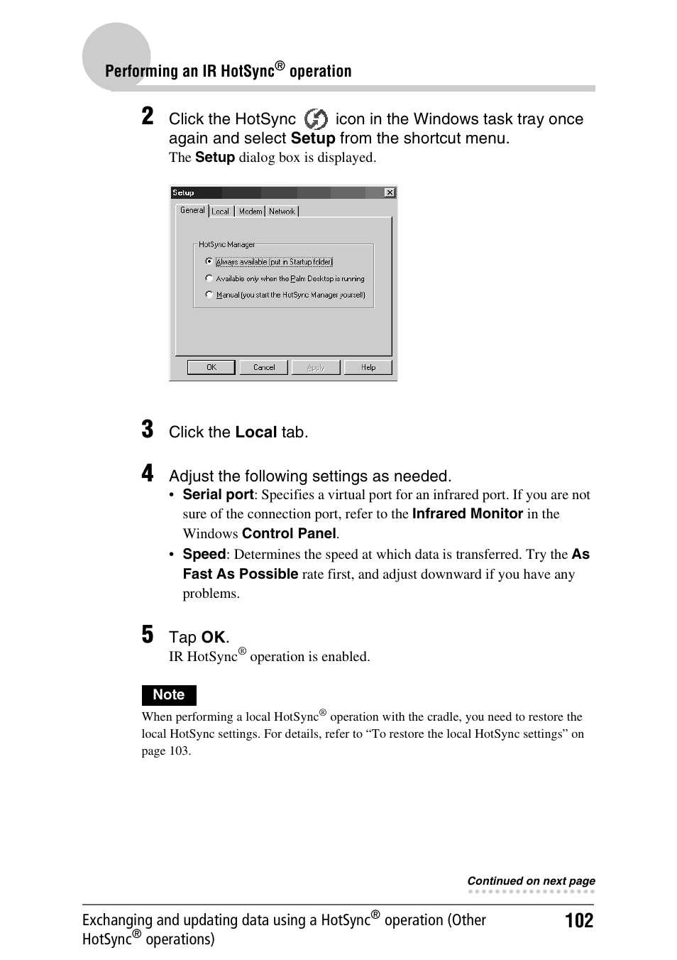 Sony PEG-NX70V User Manual | Page 102 / 176