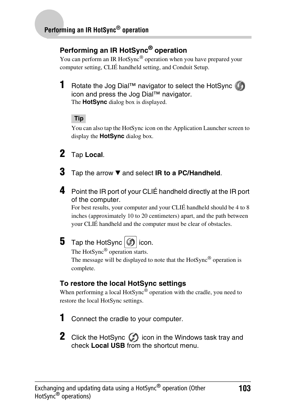 Sony PEG-NX70V User Manual | Page 103 / 176